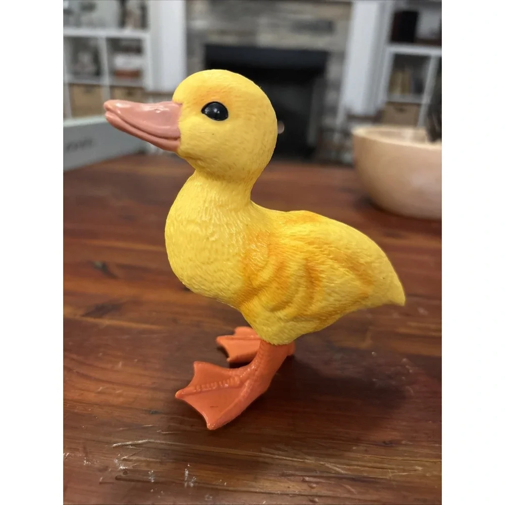 Vintage Yellow Duck Resin